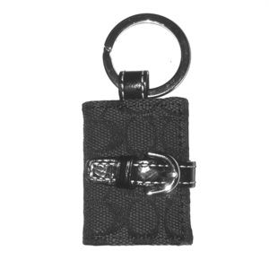 Coach photo holder key chain